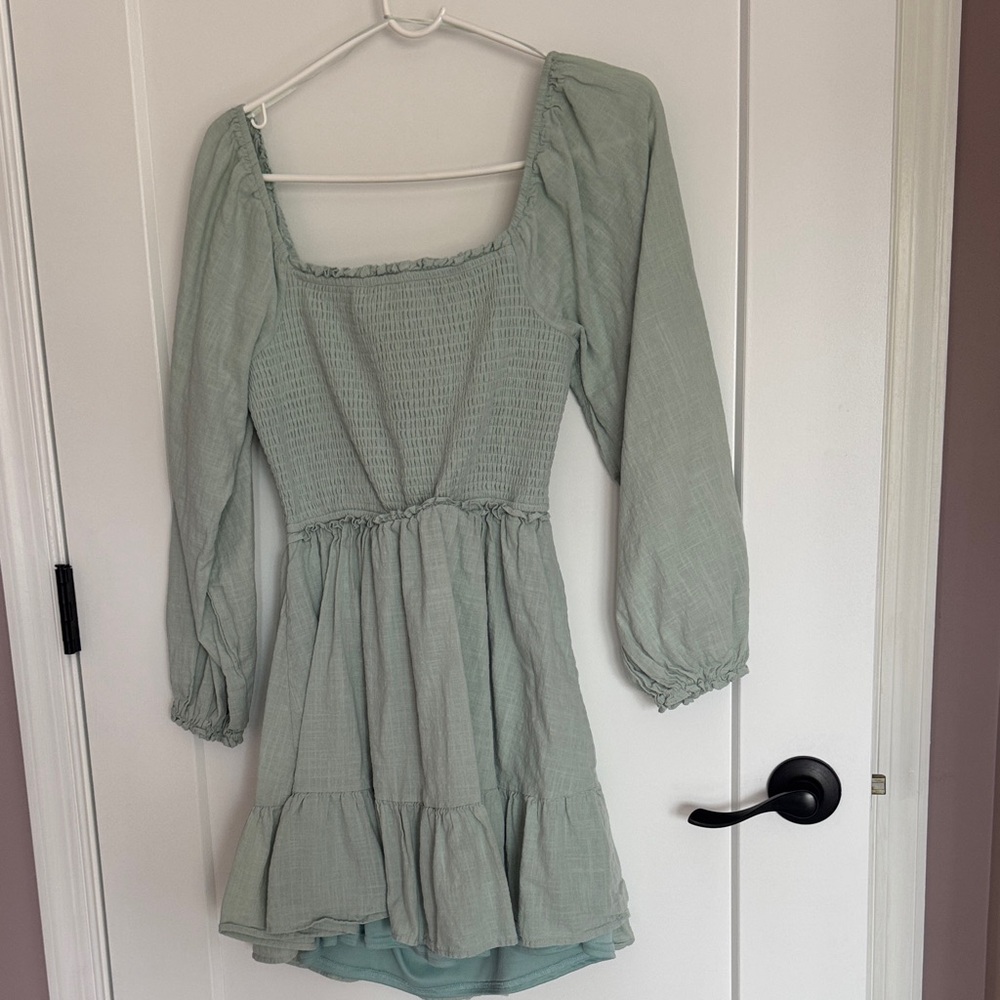 Altar'd State Mint Green Dress